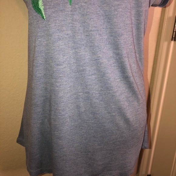 Hannah Embroidered Floral Tee - Picture 3 of 9